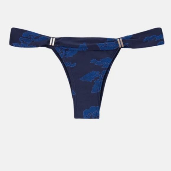 NWT VIX Paulahermanny Bia Tube Bottom Color Quizas Indigo Size XS - Picture 1 of 11